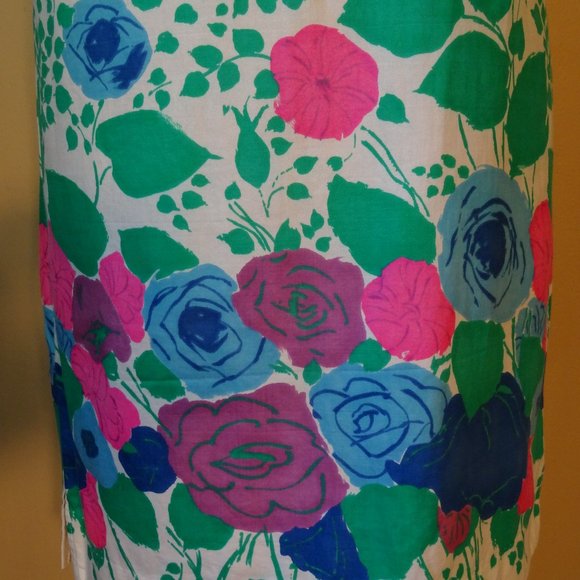 Vintage Flower Dress from Japan - Picture 4 of 7